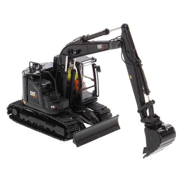 Black  315 Excavator 1:50 Die-Cast Model Collectible Engineering Vehicle