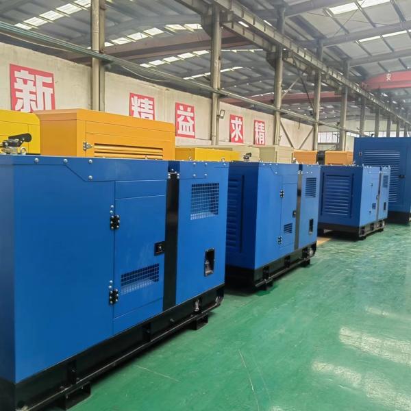 Weatherproof Canopy 30kw 37.5KVA Diesel Standby Power Generator with Cummins Engine