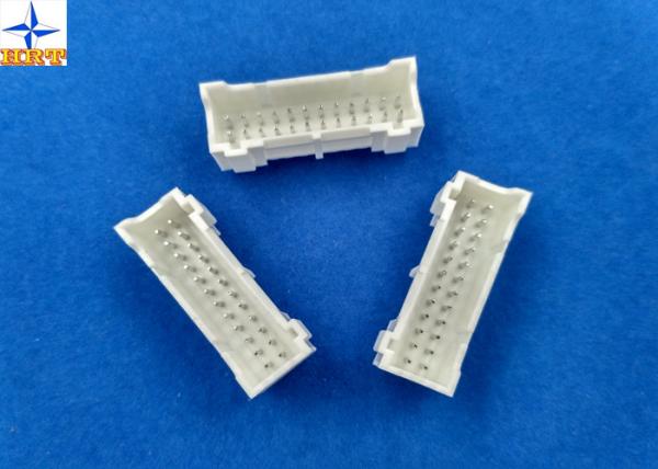 wire to board connector with 2.00mm pitch dual row vertical type wafer connector shrouded header