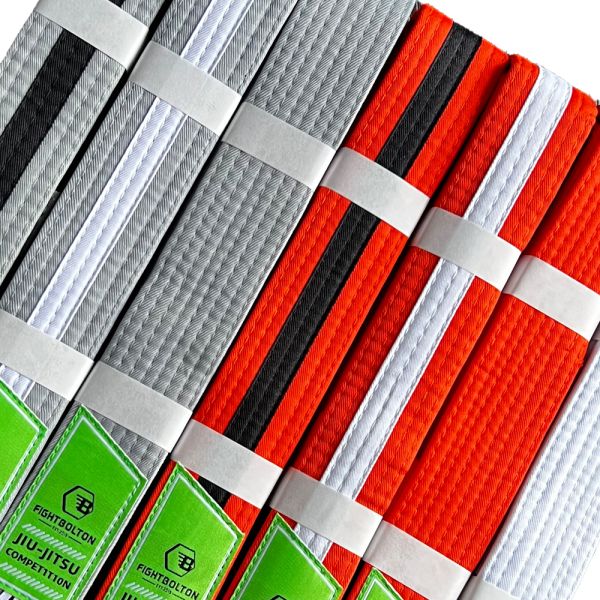 Kids And Adults 240gsm Fabric Weight Judo Belt With Custom Logo