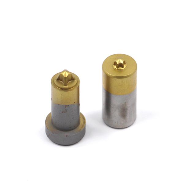 HSS TIN Coating Punch Wire Nail And Screw Header Punch Wear Resistant