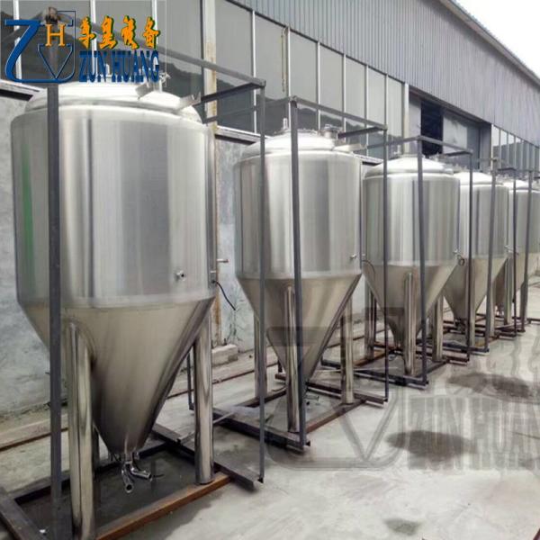 SUS304/equipamento de cobre vermelho da cervejaria, equipamento da fábrica da cerveja de 3 embarcações