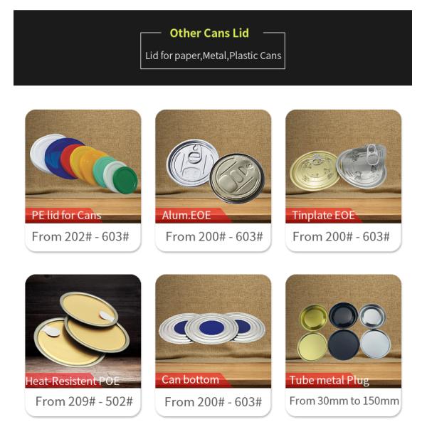 Крышка корки SGS полноразмерная алюминиевая легкая для еды может упаковывающ