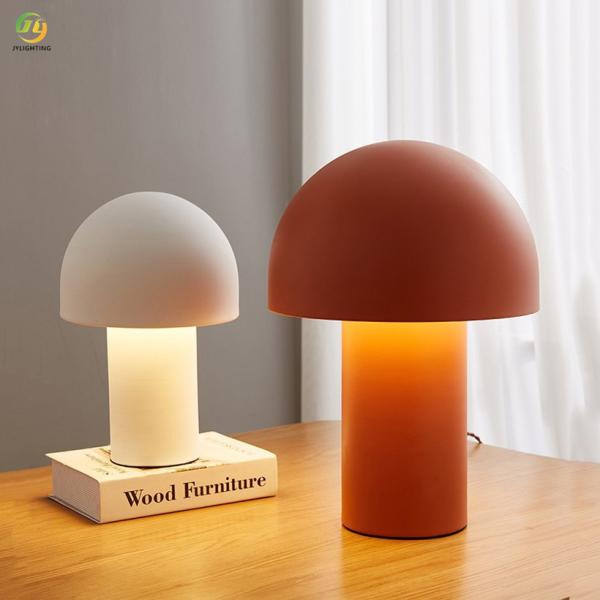 JYLIGHTING Minimalist Mushroom Lamp Nordic Home Study Lamp Net Celebrity Personality Creative Bedroom Bedside Table Lamp