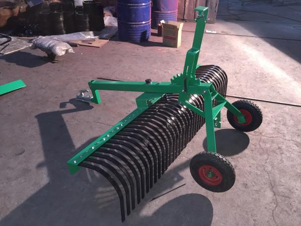ALR- ATV stick rake ;atv attachment farm implements landscaping rake