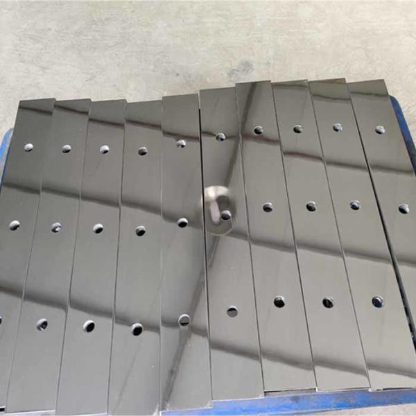 Pipe Cleaning Iron Steam Blow Target Plate Silver Customized Size
