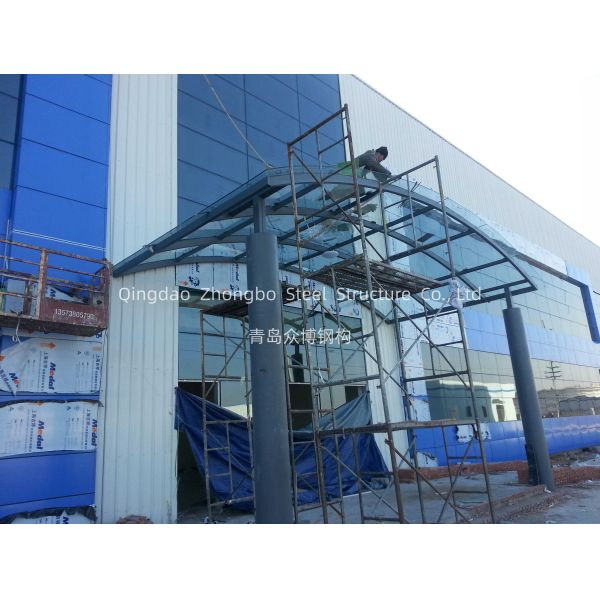 Custom Steel Structure Warehouse Environmentally Friendly Q235 Q355B C And Z Purlin