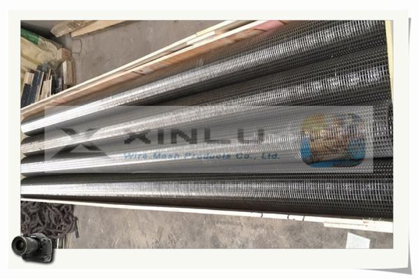 SUS 304 316 316L V Wire Screen Pipe Non Clogged Wedge Wire Screens