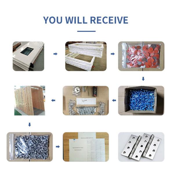 PU Clean Room Hospital Double Swing Doors Sandwich Panel 50mm Leaf EPDM