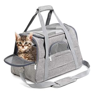 Outdoor Breathable Pet Carrier Bag Portable Soft Cat Travel Transport Bag