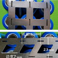 Plat fait sur commande de feuille de nickel d'Ion Battery Metal Stamping Parts de lithium