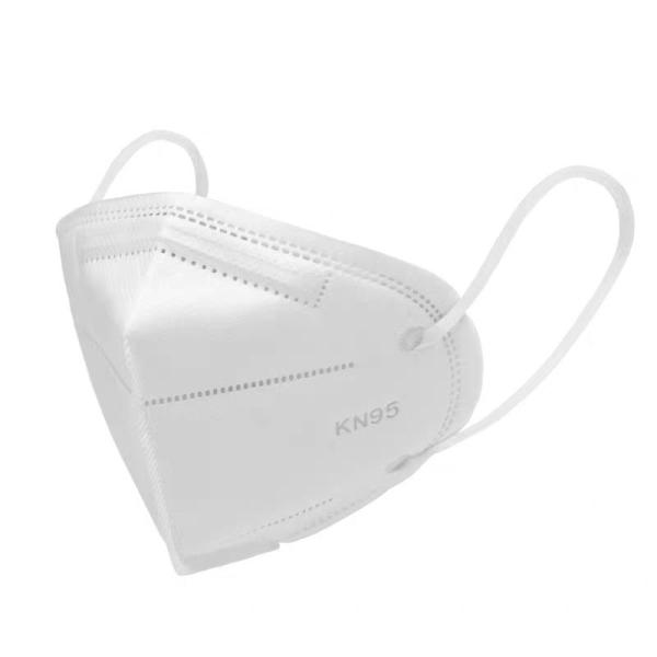 Máscara de poeira descartável branca amigável de Eco, máscaras médicas do antibacteriano N95