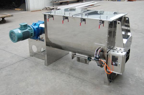 250L-10000L Ribbon Blender Powder Mixer , Plough Blender Mixing Machine