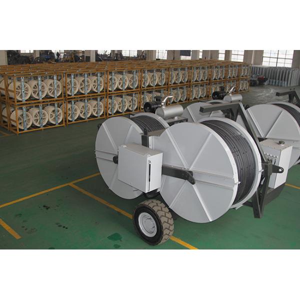 TY2x50 Stringing Equipment 103hp Hydraulic Tensioner Max Continuous Pull 2x50kN