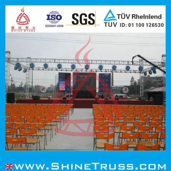 2015 spigot truss,aluminum truss with mobile stage