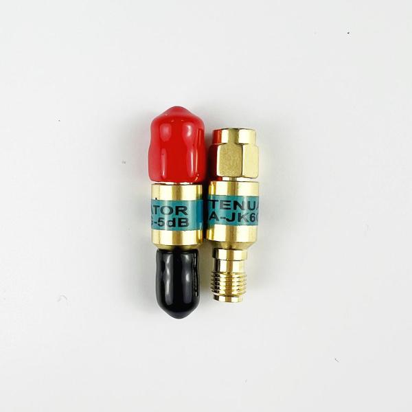 2W DC-6GHz SMA Homem para SMA Mulher Attenuador RF coaxial 1/2/3/5/6/10/15/30db Attenuador SMA Conectores fixos Placa de ouro