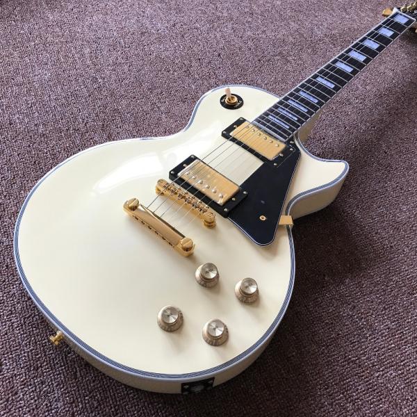 Guitar recording video appreciation custom mahogany black or cream lp custom electric guitar gold hardware