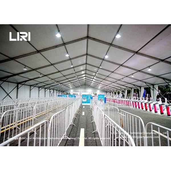 UV Resistant Outdoor Span Tent For Exhibition Event Check Point