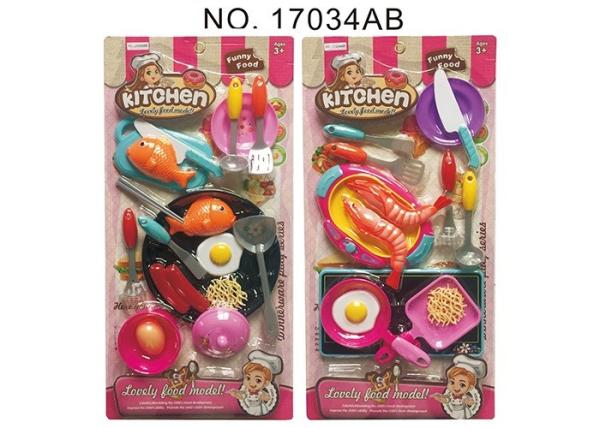 Toddler Pretend Food For Play Kitchen , Cooking Role Play 19 Pcs Eco Friendly