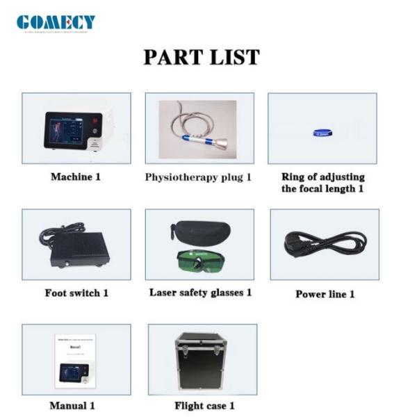 Pain Relief Laser Therapy Physiotherapy Device Diode Laser 980Nm 810nm 650nm 1064nm Class 4 Laser