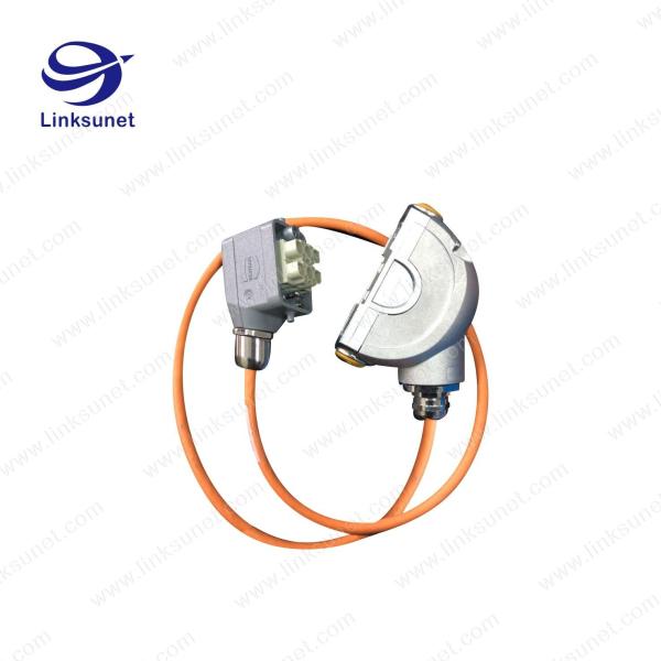 harting Hood - Shell Heavy Duty Han - Yellock 60 series connector wire harness for Industrial