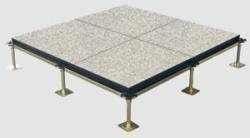 FS440 fireproof calss B2 Woodcore Raised Floor With HPL, PVC Edge Trim 600 * 600 * 32 mm