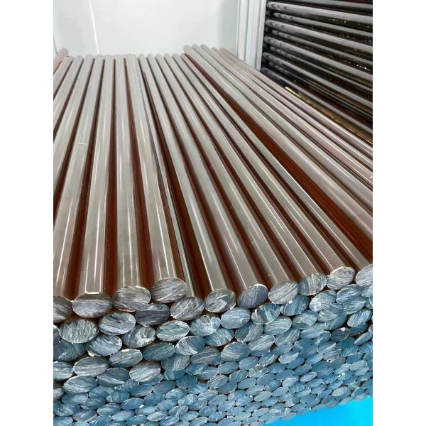 ULTEM PEI Rod Plastic PEI GF ULTEM PEI Polyetherimide Fill Rod Available Customizable Sizes Colors