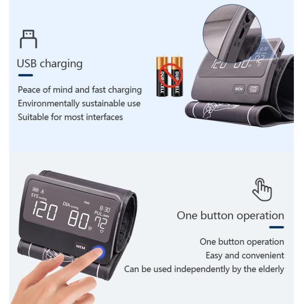 Мониторы GB/T18830 кровяного давления дома IP21 медицинские