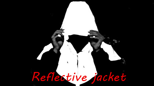 Young People Mens Reflective Jacket Outdoor Soft Shell Plain Color Thin Design