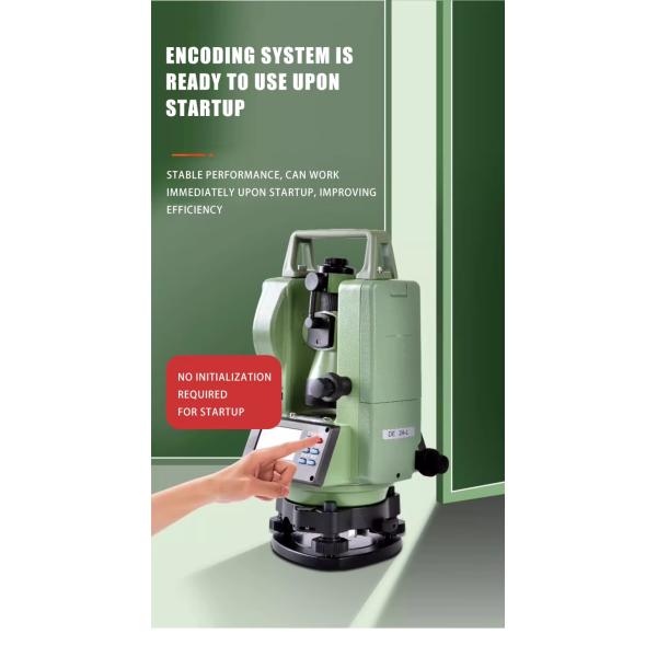 Rechargeable Antique Electronic Digital Surveying Theodolite Measuring Equipment