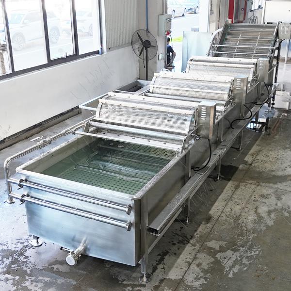 CE Certified Automatic Vegetable Bubble Washing Machine