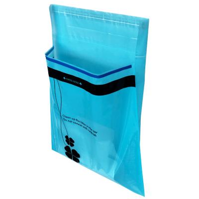 0.015mm Thickness Plastic Vehicle Trash Bag With Self Adhesive Sticker