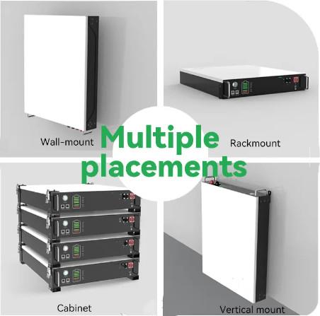 12KWh-24KWh ESS Lithium Battery Solar Systems With DC Inverter