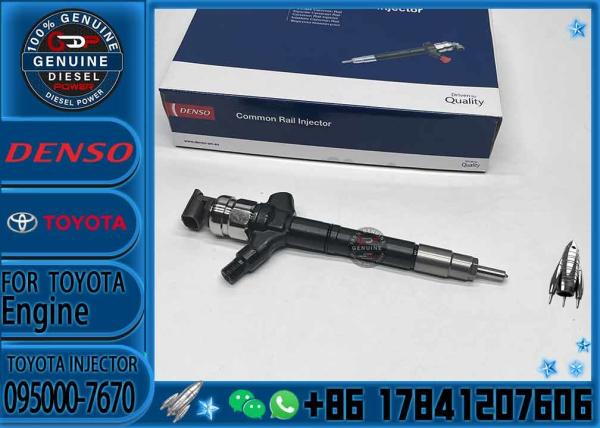 Genuine Brand New Common Rail Injector 095000-7670 23670-09180 23670-09240 23670-09280 095000-7300 095000-7310 095000-76