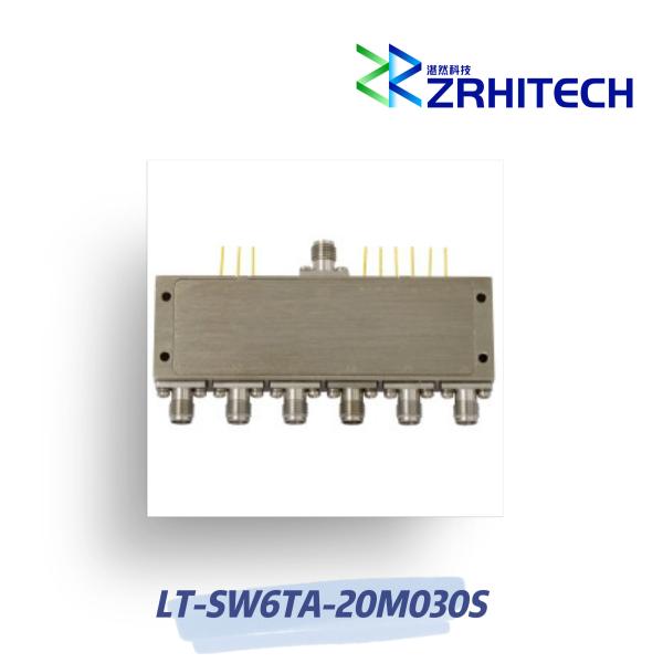0.02 To 3 GHz SP6T Absorptive PIN Diode Switch