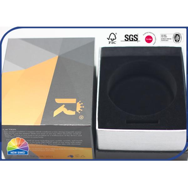 Пакет картона бумаги коробок лоснистой шеи плеча твердый 3 части