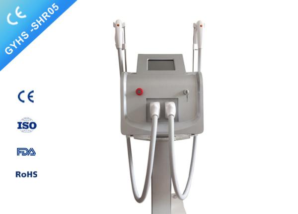 Portable Permanent Shr Laser Hair Removal Machine With Double Handpiece