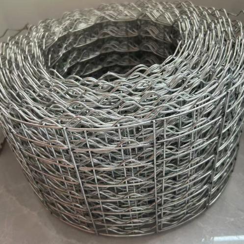 Malla de revestimiento de tuberías reforzada con alambre galvanizado HFRM-L 8 líneas, diámetro de alambre de 1,66 mm a 2,85 mm