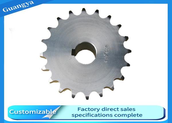 Hardened Tooth C45 Steel Roller Chain Sprockets For Tranmission