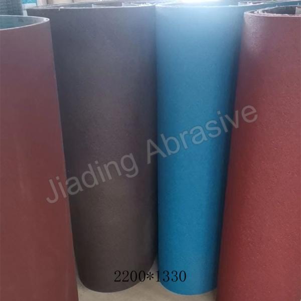 Resin-Over-Resin Cotton Abrasive Cloth Roll Grit size 40-240 for OEM X Aluminium Oxide