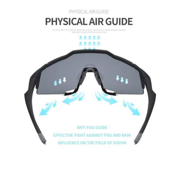 Cool Mountain Biking Sports Sunglasses UV400 Sports Prescription Cycling