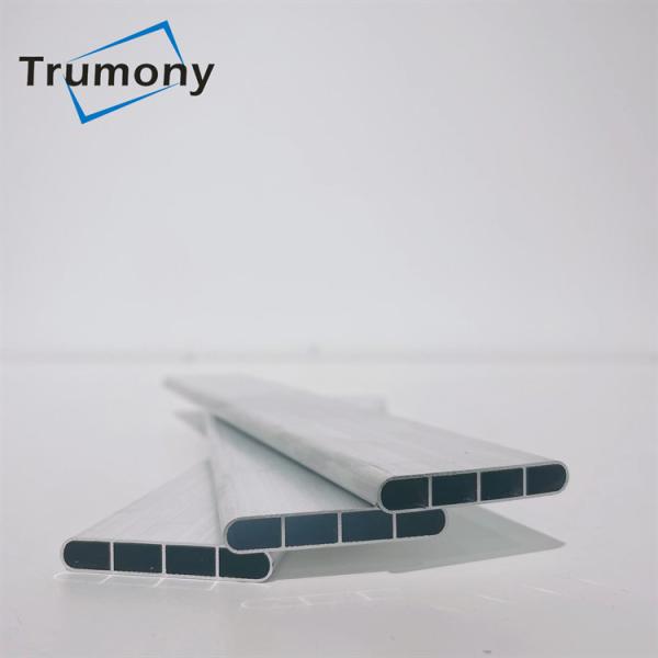 Zinc Coating 3003 Aluminum Extruded Tube For Intercooler Micro Channel