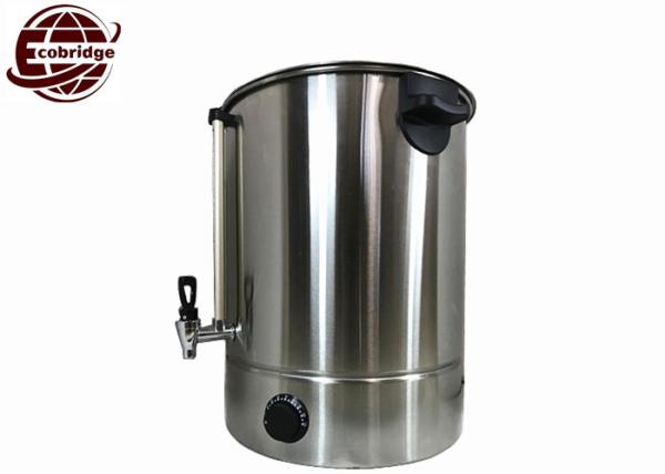 Single Wall Commercial Water Boiler OEM 2000W 540*315*355mm Optional Color
