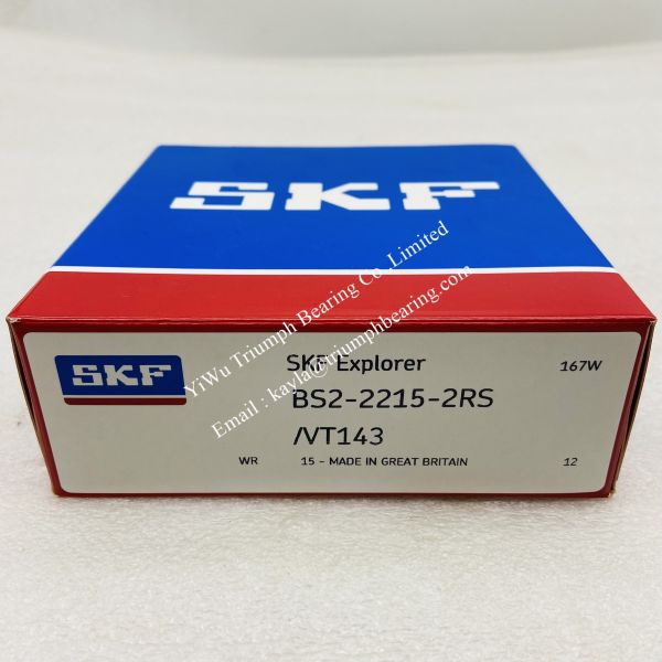 S  K  F   Spherical Roller Bearing   BS2-2215-2RS/VT143