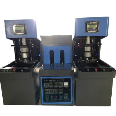 Máquina de moldagem de sopro de plástico semiautomática Siemens PLC para garrafa de animais de estimação de 6L Adequado