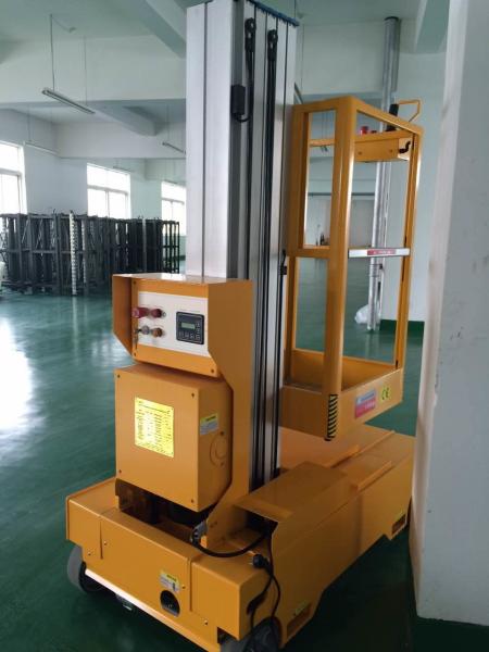 Elevador hidráulico automotor, plataforma da plataforma de trabalho de trabalho elétrica para o armazém