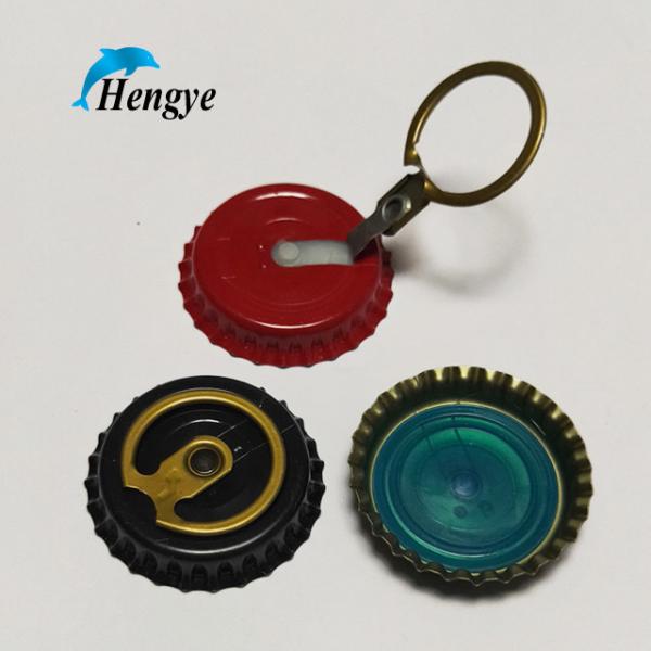 pull ring crown cover 26mm level type easy opening pull ring crown caps for beer Beer pull ring cover beer crown cap