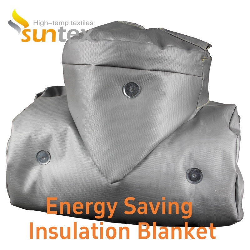 Removable Thermal Insulation Covers & Blankets - Custom High Temperature Heat Insulation for Industrial Pipes, Valves, Equipment