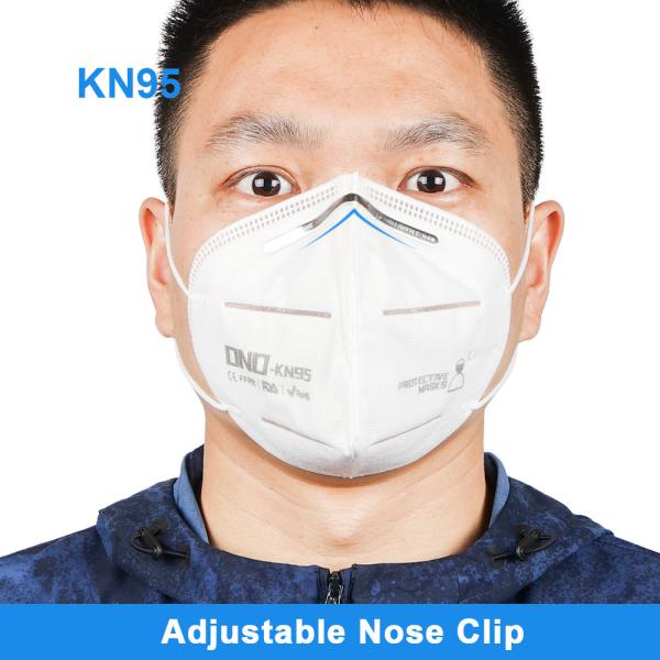 Earloop Anti Pollution Disposable KN95 Respirator Mask International Health Standards