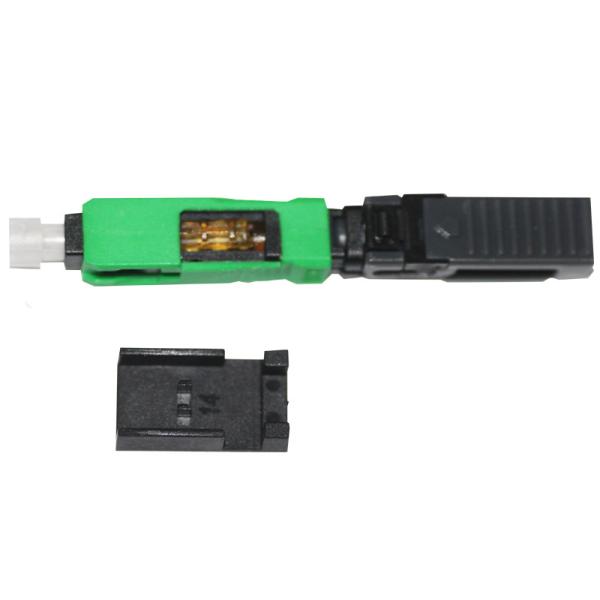 conector do conjunto de campo da fibra ótica de 55mm/conector Singlemode da fibra do Sc Apc